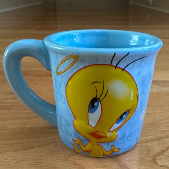 Tweety Bird 99% Angel Blue Mug - Picture 1 of 11